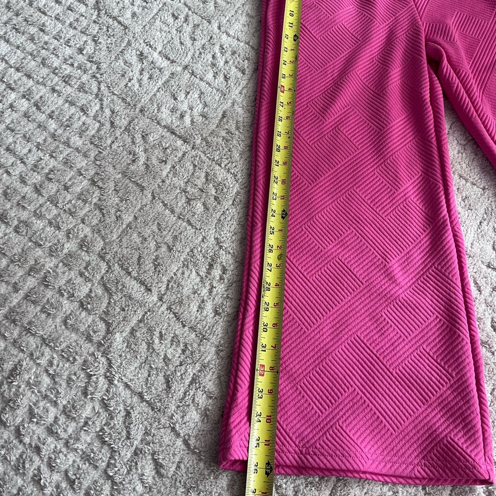 Pink Textured Two-Piece Lounge Set - Picture 8 of 9